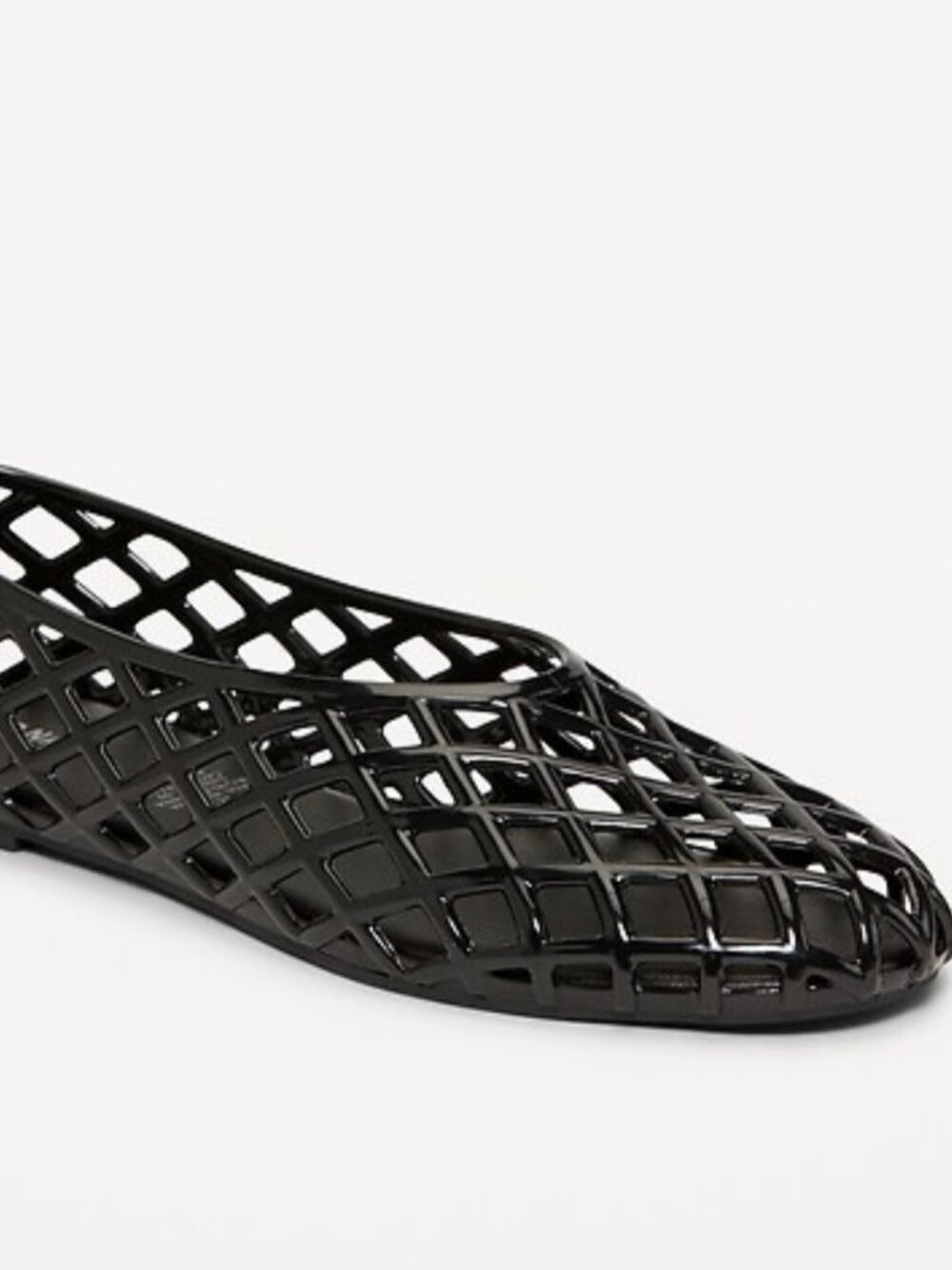 Jelly Lattice Ballet Flats